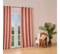 Rideau Isolant Effet Laine Kys 140x260cm Ambre