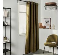 Rideau isolant et occultant MOKA - TODAY - Vert 140x240 cm