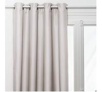 Rideau isolant Neal beige lin 140x260cm - Atmosphera Créateur d'intérieur