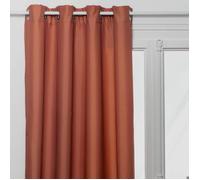 Rideau isolant Neal terracotta 140x260cm - Atmosphera Créateur d'intérieur