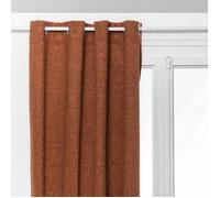 Rideau isolant/occultant Soana rose terracotta 140x260cm - Atmosphera Créateur d'intérieur
