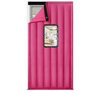 Rideau isolant thermique avec cadre en PVC pour porte