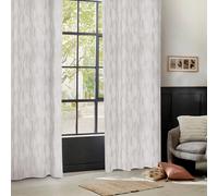 Rideau Jacquard à Œillets Wimbi 140x260cm Beige Lin