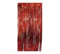 Rideau lamé - 2,40 m - rouge