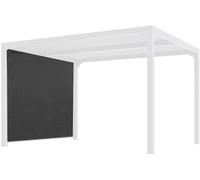 Rideau latéral gris pour pergola bioclimatique PER 3630 BI et PER 2430 BI - 3 m