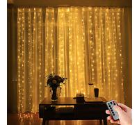 Lunartec Rideau LED USB télécommandé à luminosité variable et 8 modes