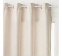 Rideau ""Leon"" beige 140x260cm - Atmosphera Créateur d'intérieur