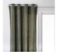 Atmosphera - Rideau Lilou - tamisant - vert kaki - 140x260 cm