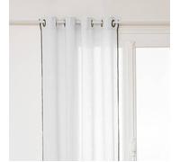 Rideau ""Linah"" blanc 130x260cm - Atmosphera Créateur d'intérieur