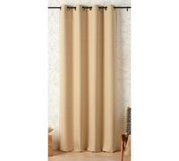 Rideau Linder Relax CBD Jaune or - Semi-opaque - 140 x 260 cm