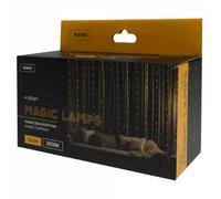 Rideau lumineux 200 LED 3x1 m 3000K USB IP65 Ecolight