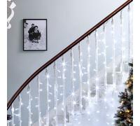 Rideau Lumineux Core Connect 14m x 1m 672 LED Blanche Câble Transparent Raccordable