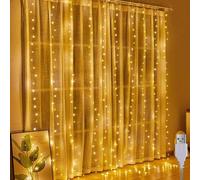 Rideau lumineux décoratif LED Azomor avec connexion USB pour un éclairage d'ambiance