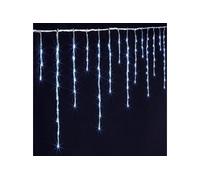 Rideau lumineux extérieur 600 LED blanc froid - Dim : L.1000 x l.0,5 x H.36 cm --