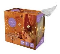 Rideau lumineux Moon in the Room ML47C 12 glaçons 138LED 3m Etoiles et lunes blanc chaud Blanc Chaud G