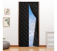 Rideau magnétique pour porte, 110x220 cm, rideau thermique, protection contre le froid, coupe-vent