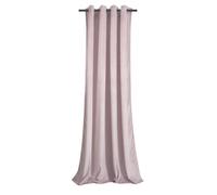 Rideau - Non spécifié - Rose poudré - 140x250 cm - Velours - Occultant
