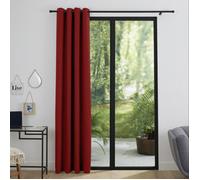 Rideau occultant 140 x 260 cm ""Night"" Cerise - Rouge - 1 Panneau occultant 140 x 260 cm
