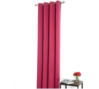 RIDEAU OCCULTANT 140X260 FRAMBOISE