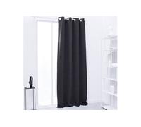 Rideau occultant TODAY a oeillets uni anthracite 140 240 cm Gris Anthracite G