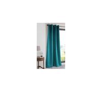 Rideau occultant à oeillets uni polyester NOTTE - Céladon - 135x250cm