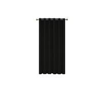 Rideau Occultant Chambre Thermique Isolant a Oeillet Rideau de Porte Rideaux Grande Largeur 200x290cm Noir