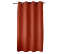 Rideau occultant CLASSY - 140 x 180 cm - Terre cuite