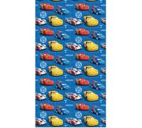 Rideau occultant - DISNEY - Cars Flash McQueen - 140x245 cm - Bleu foncé - Lavable en machine