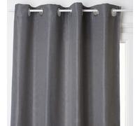 Rideau occultant Elena - 140 x 260 cm - Gris foncé