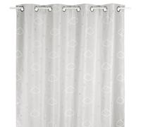 Rideau Occultant Enfant - Dinosaure Gris 140x250
