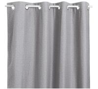 Rideau Occultant - Enfant - Motif Triangles - Gris clair - 140x260 cm - Œillets