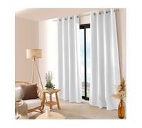 Rideau Occultant Isolant Floppy 140x240cm Blanc