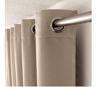 Rideau occultant - ENJOY HOME - OBSKUR - 140 x 280 cm - Naturel - Occultation 95-83%