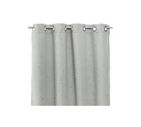 Rideau Occultant Etoile 140x260cm Gris