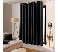 Rideau occultant grande largeur 300x240 Basic noir