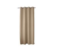 - Rideau occultant ignifugé FLAMME - 140 x 260 cm - Beige - Flamme