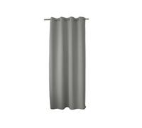 - Rideau occultant ignifugé FLAMME - 140 x 260 cm - Gris clair - Flamme