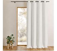 Rideau occultant ignifugé M1 non feu Blanc cassé 140x180 cm