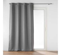 Rideau Occultant Jacquard Blake 135x240cm Anthracite
