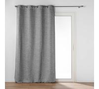 Rideau Occultant Jacquard "Dusky" 140x240cm Anthracite