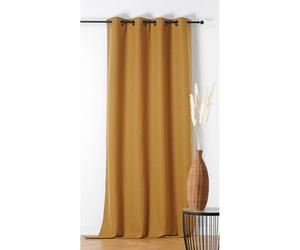 Rideau occultant Linder Indiana 135X260cm - Jaune