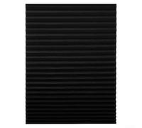 Rideau occultant non tissé 90 x 180 cm Noir | Matériau non tissé épais, respirant, indéchirable, filtre la lumière, sûr pour la chambre d'enfant et la salle de bain (noir