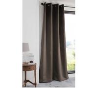 Rideau Occultant Notté 100% Polyester 135 x 250 cm Taupe