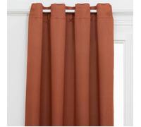 Atmosphera - Rideau occultant odelie Terracotta 140x260cm