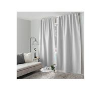 Rideau Occultant Opacité Maximale "Eclipse" 140x240cm Blanc