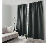 Rideau Occultant Opacité Maximale Eclipse 140x240cm Gris Foncé