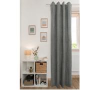 Rideau occultant phonique et thermique chenille doublé polaire 140 x 240 cm ""Osiris"" Le fil d'Ariane - Osiris Kaki -