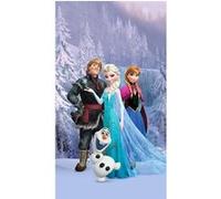 Rideau occultant taille L La Reine des Neiges Portrait Anna Elsa et leurs amis de Disney 140CM X 245CM G