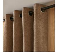 Rideau occultant thermique polaire 140x180 camel Bjorn - Marron - Terre de Nuit