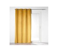 Rideau Occultant "Velounight" 135x260cm Jaune